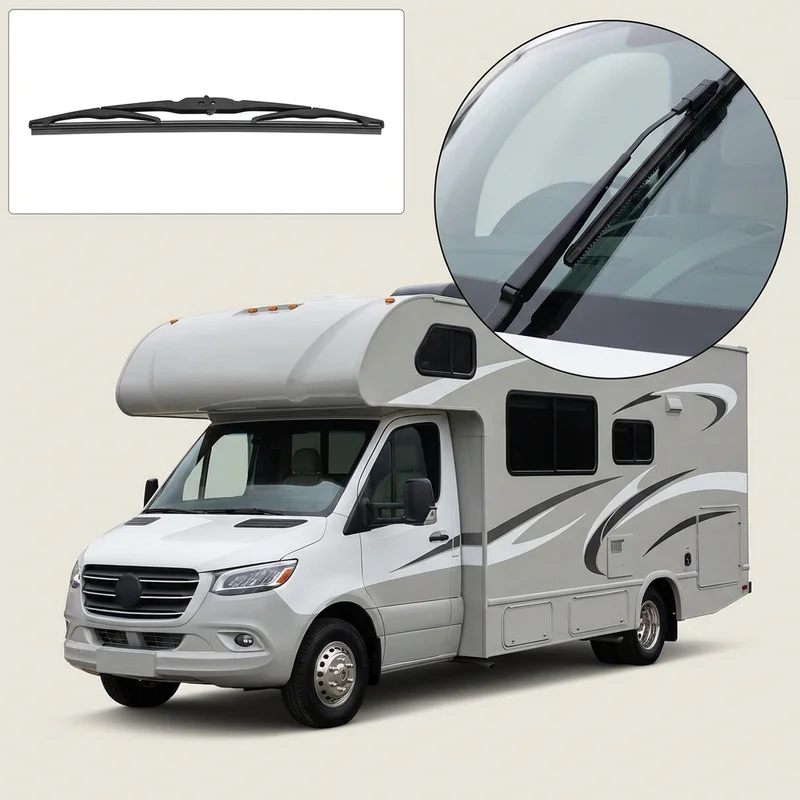 Driver Side Wiper Blade for Thor Motor Coach Four Winds Sprinter (2019 - 2022) - 1